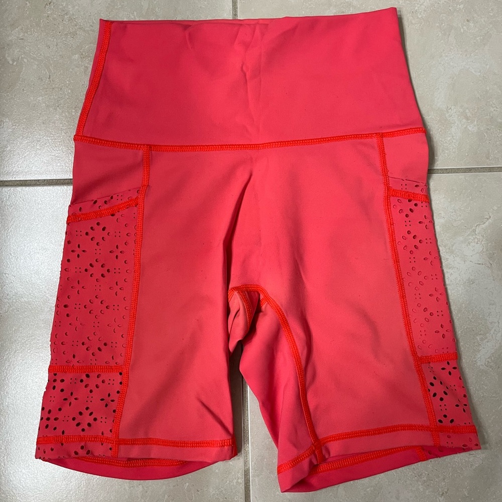 Aerie Size Small Coral Bike Shorts